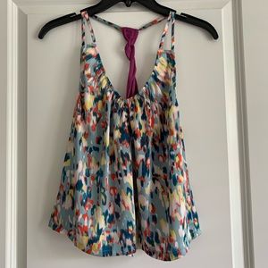 Sugar lips Multicolored Confetti Silk Top